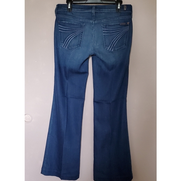 7 For All Mankind Denim - 7FAM DOJO Flare Jean size 28